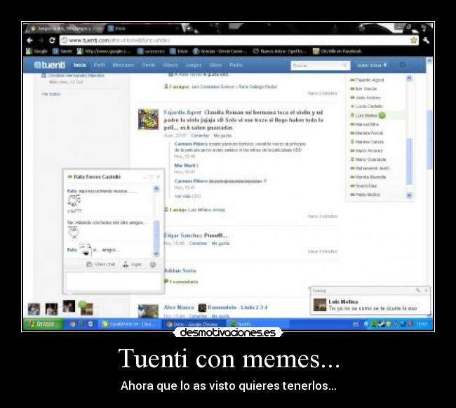 Tuenti con memes... - 