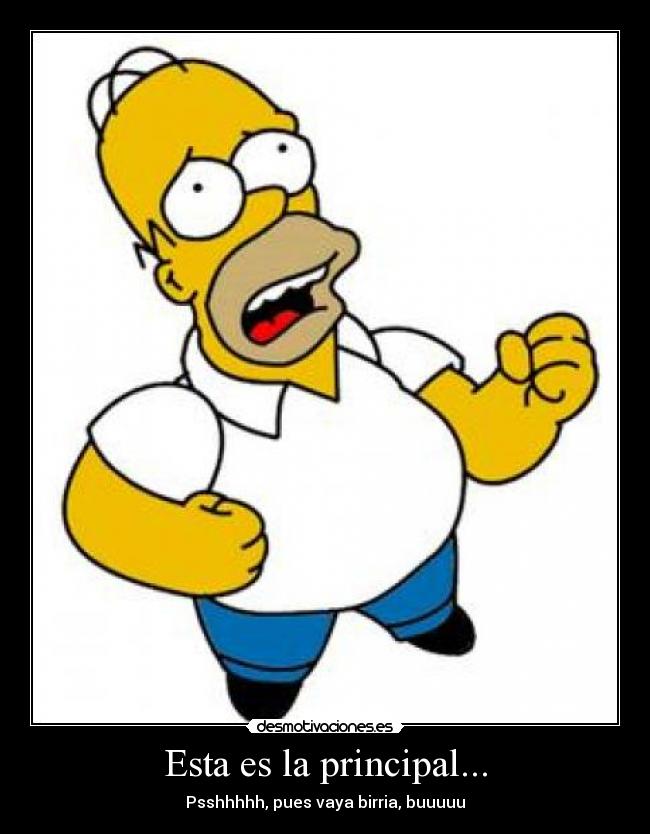 Esta es la principal... -