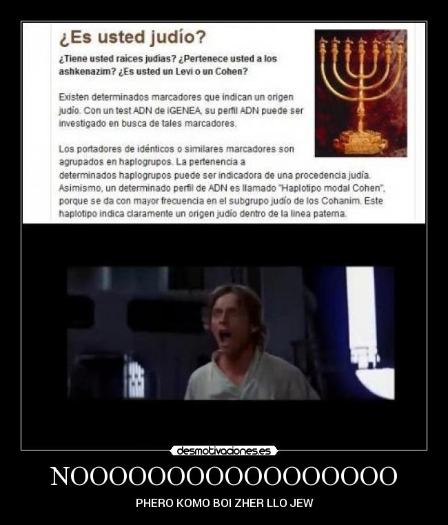 NOOOOOOOOOOOOOOOOO - PHERO KOMO BOI ZHER LLO JEW