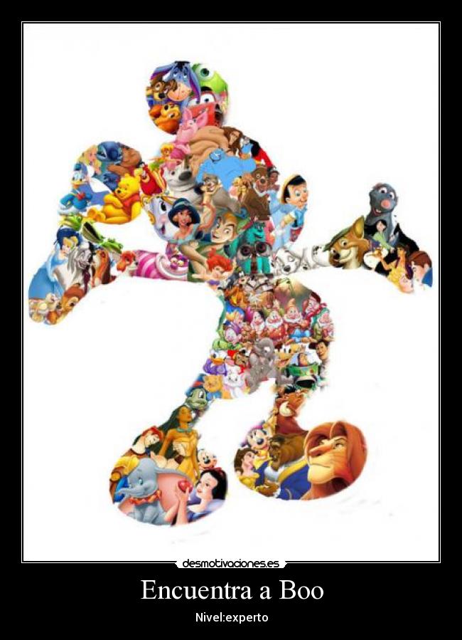 Encuentra a Boo - Nivel:experto