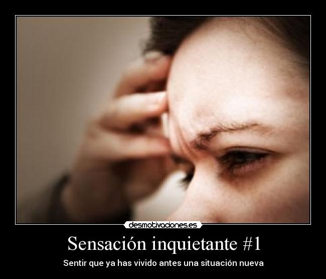 Sensación inquietante #1 - 