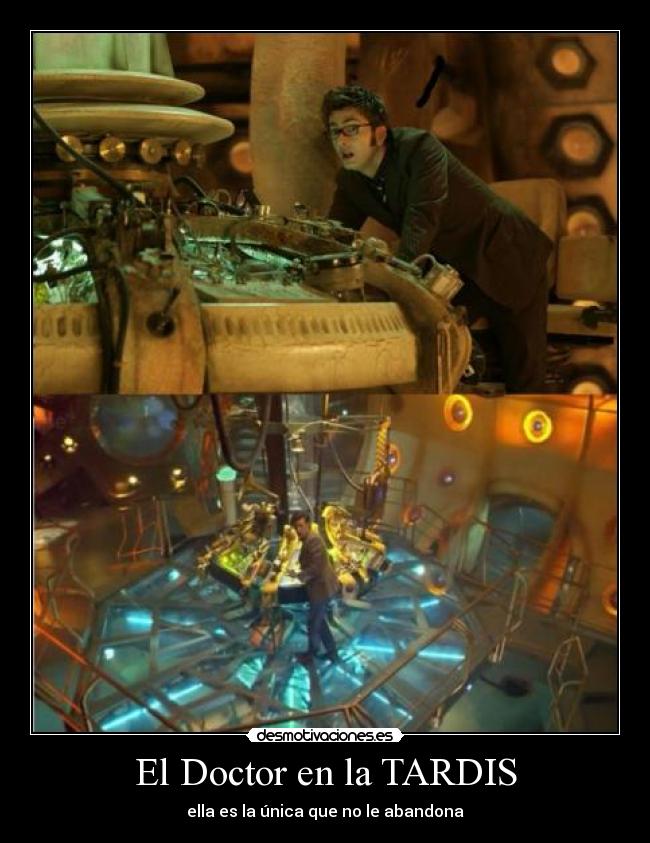 El Doctor en la TARDIS -