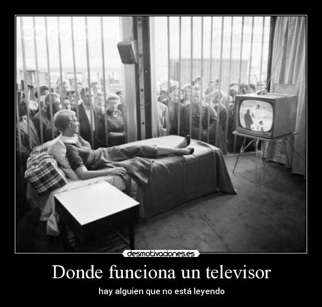 Donde funciona un televisor - 