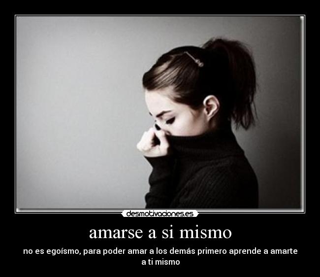 amarse a si mismo - 
