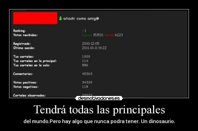 Tendrá todas las principales - 