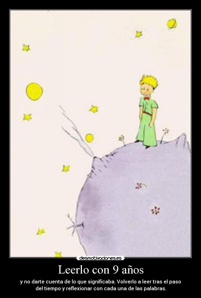 Leerlo con 9 años -