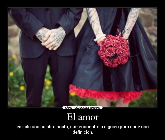 El amor -
