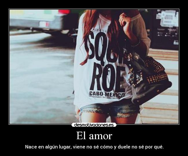 El amor - 