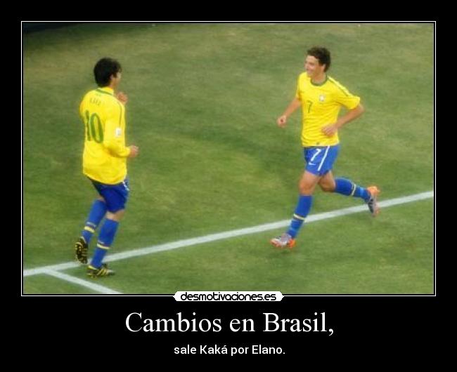 Cambios en Brasil, - 