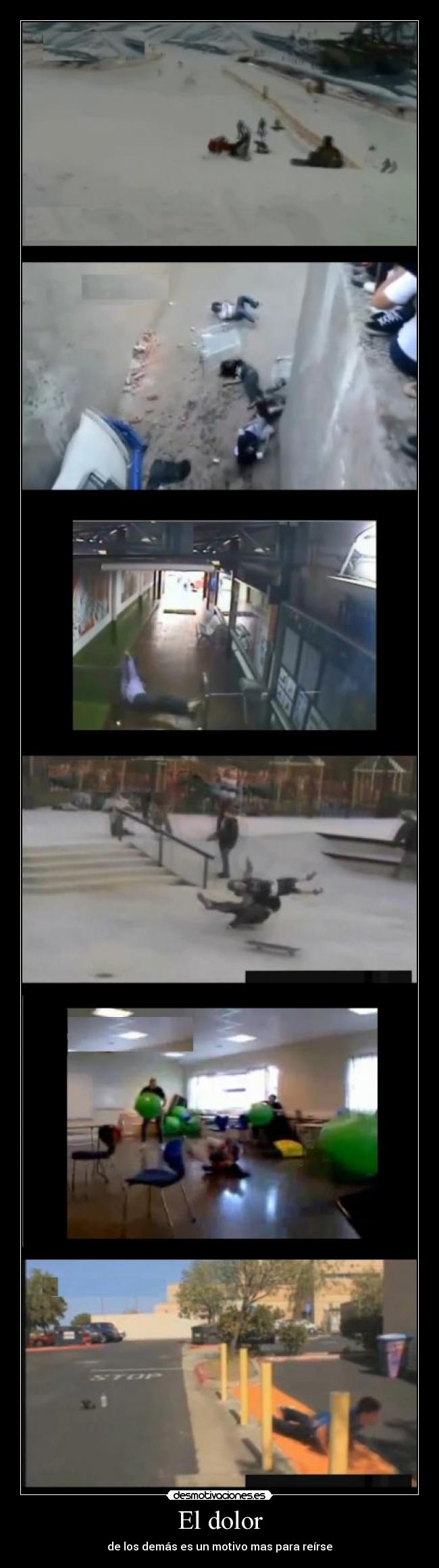 El dolor - de los demás es un motivo mas para reírse