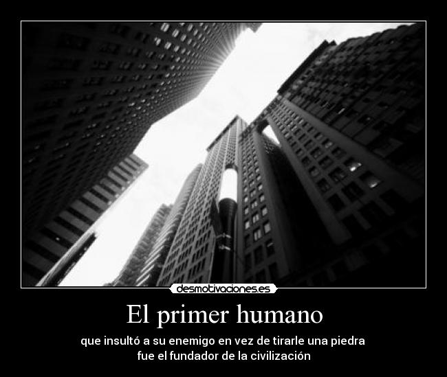 El primer humano - 