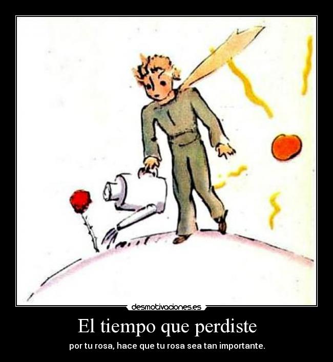 El tiempo que perdiste -