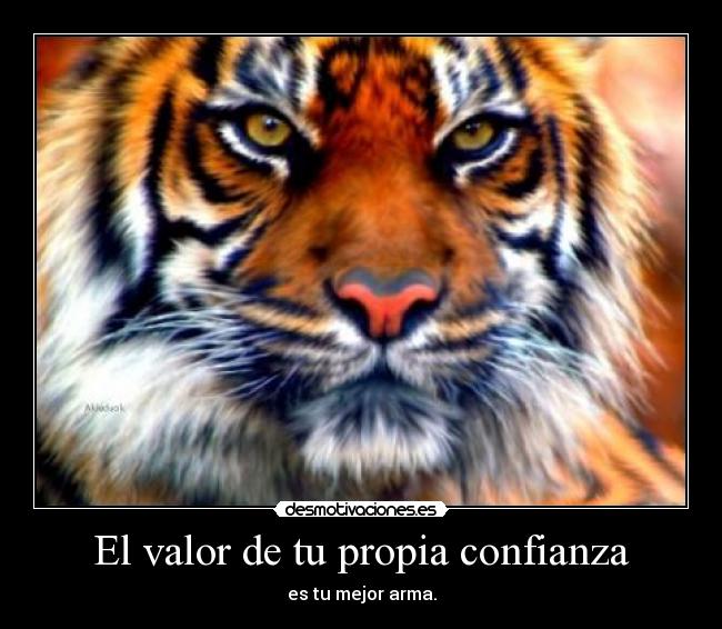 El valor de tu propia confianza -