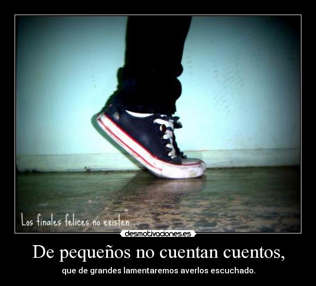 carteles final triste desmotivaciones