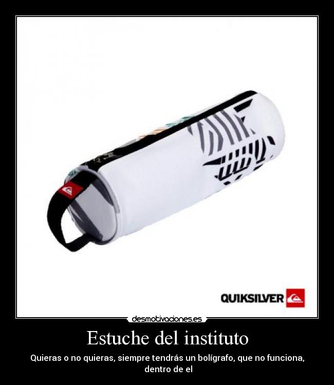 Estuche del instituto -
