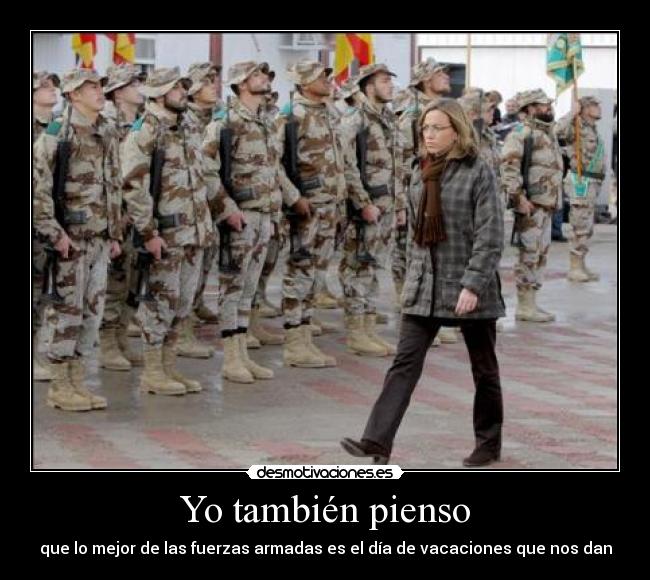 Yo también pienso -