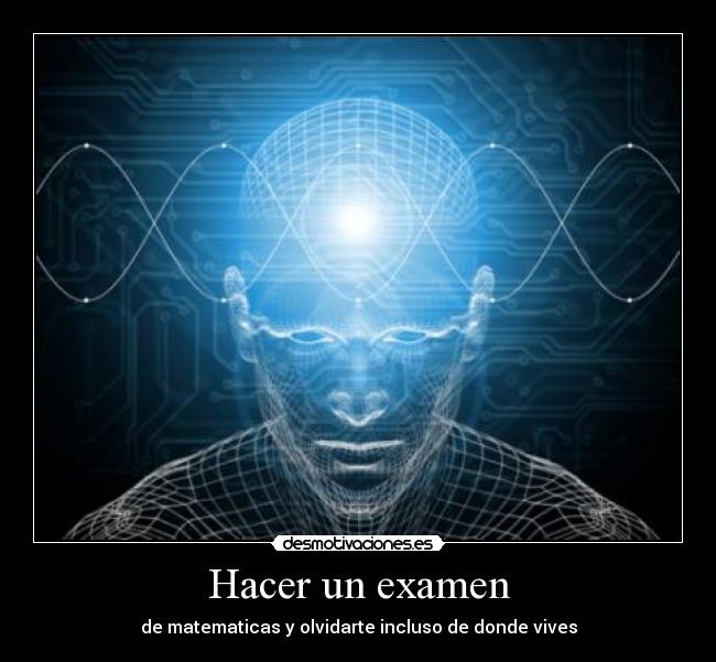 Hacer un examen - 