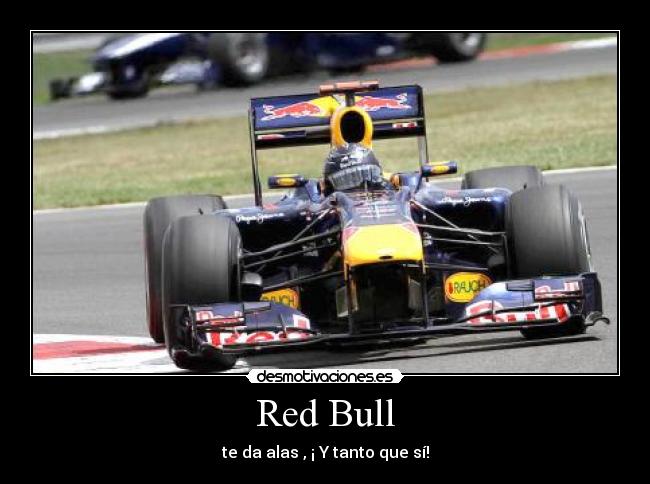 Red Bull - te da alas , ¡ Y tanto que sí!