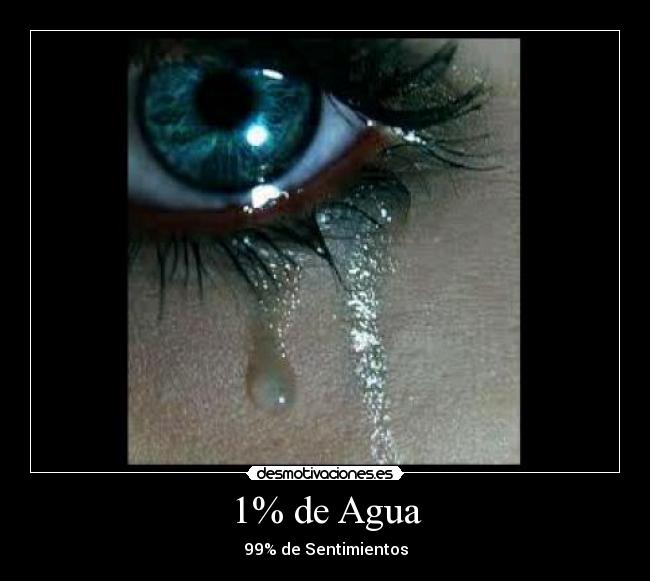 1% de Agua -