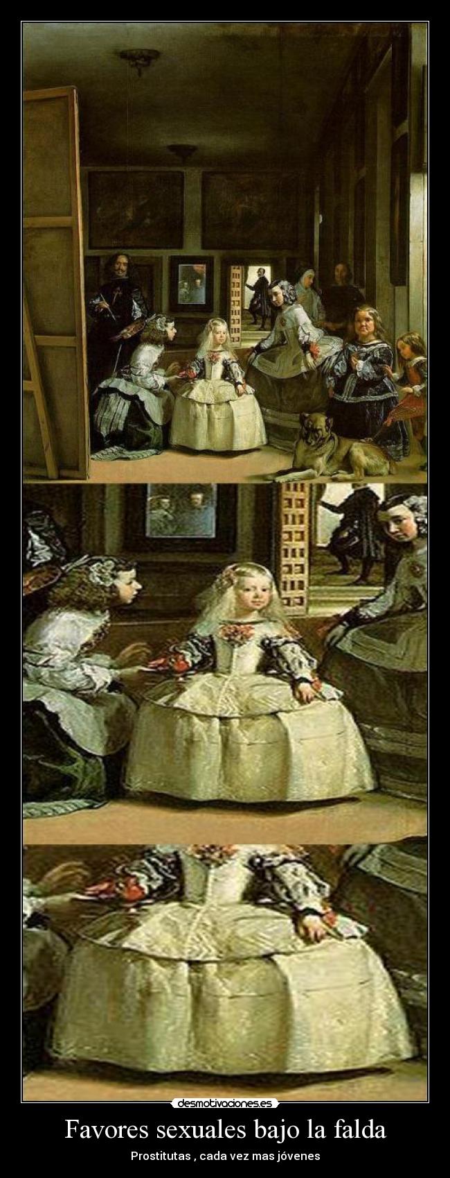 Favores sexuales bajo la falda - 