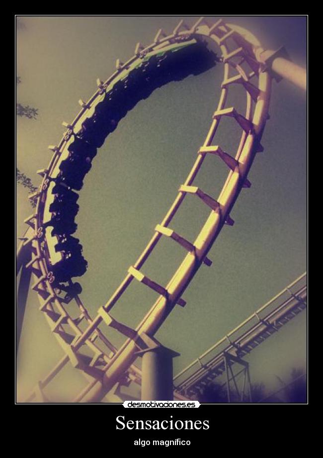 Sensaciones - algo magnífico