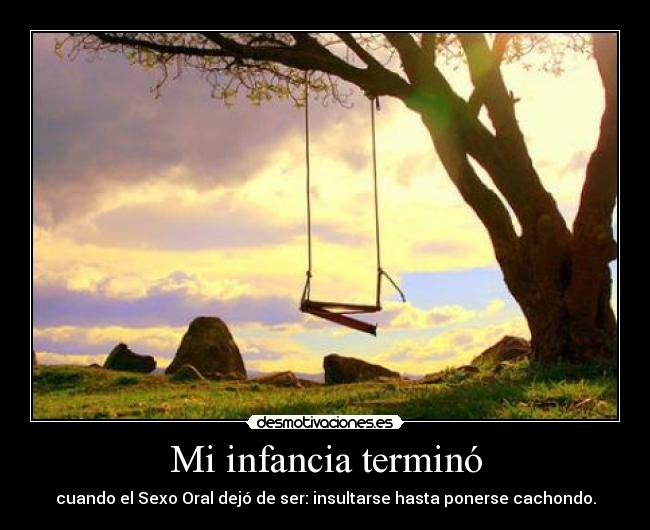 Mi infancia terminó - 