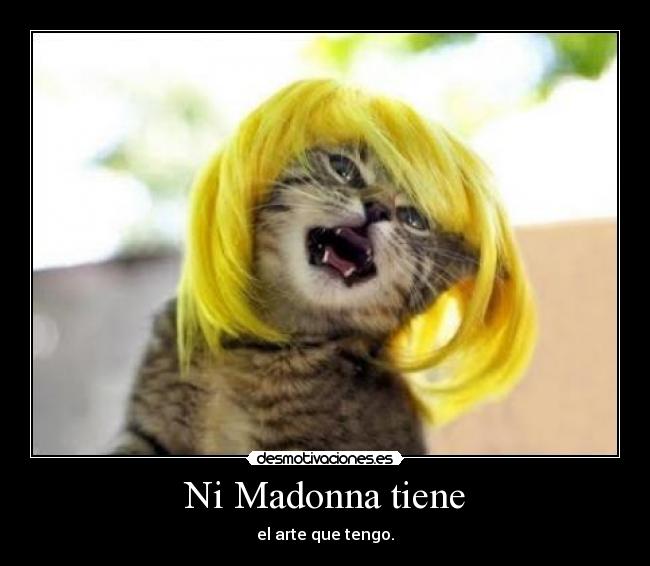Ni Madonna tiene -