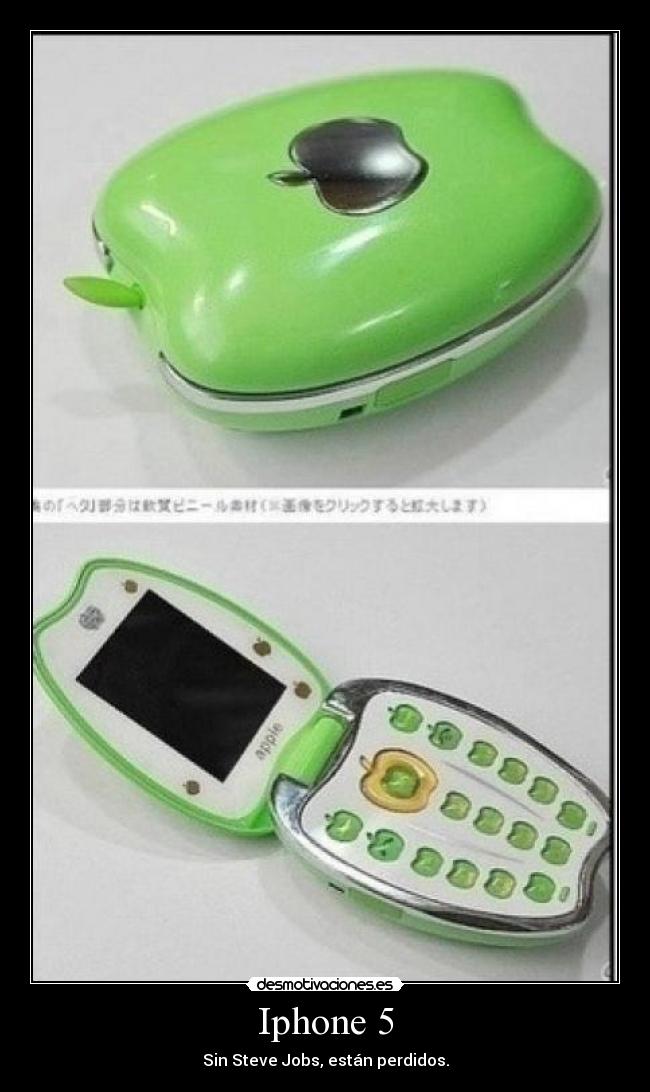 Iphone 5 - Sin Steve Jobs, están perdidos.