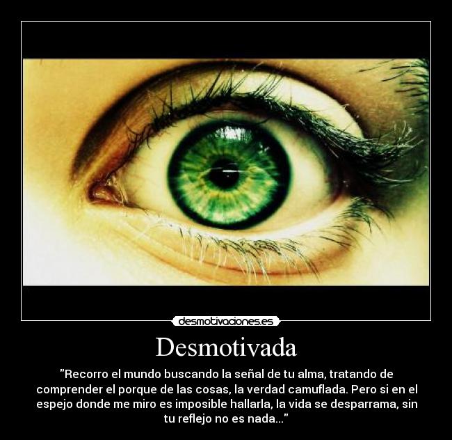 Desmotivada -