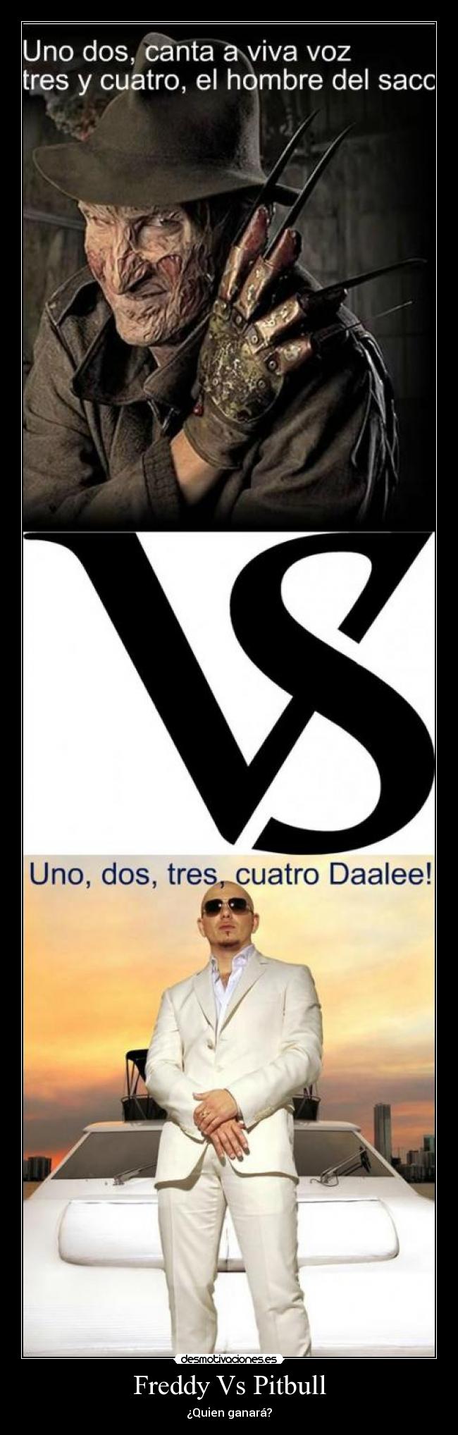 Freddy Vs Pitbull - 