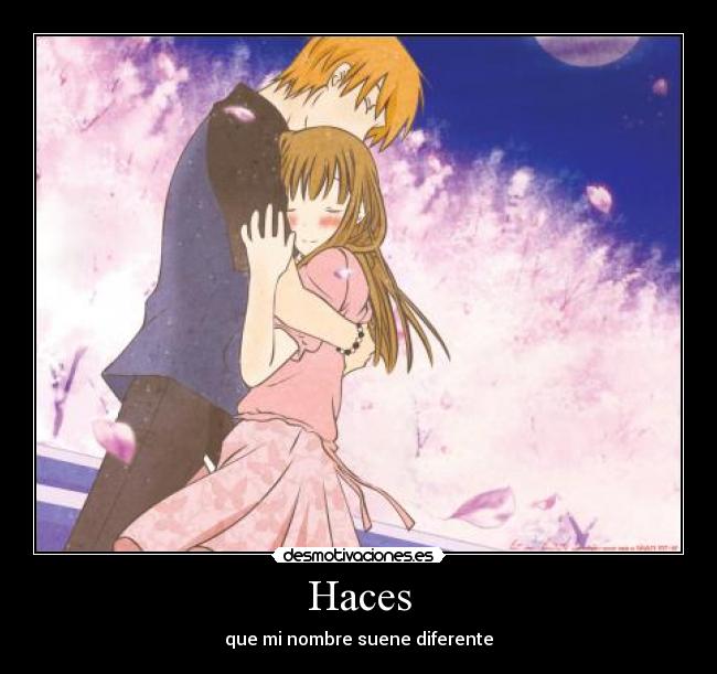 carteles fruits basket kyo tooru tambien quieroooo desmotivaciones