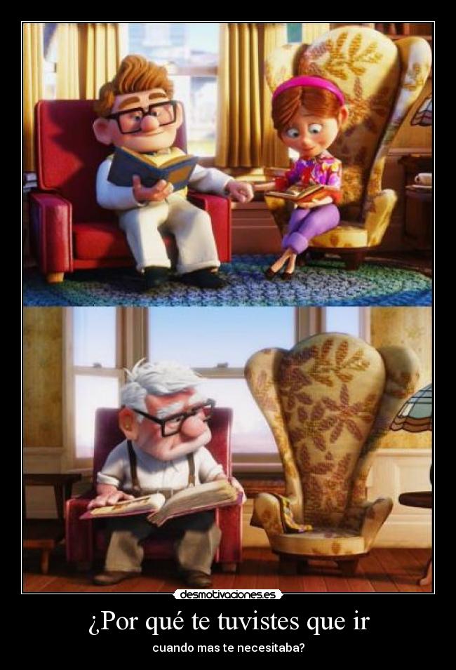 ¿Por qué te tuvistes que ir -