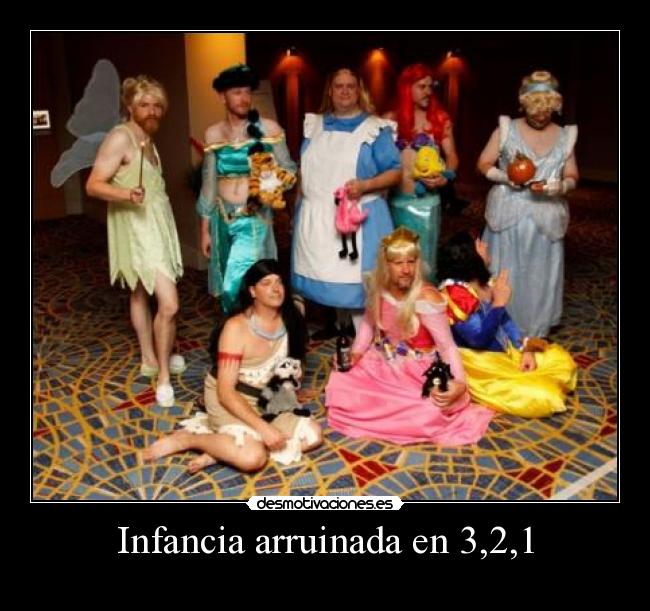 Infancia arruinada en 3,2,1 -