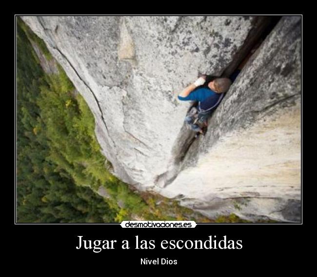 Jugar a las escondidas - Nivel Dios