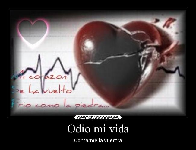 carteles odio vida vrdvrdvrd desmotivaciones