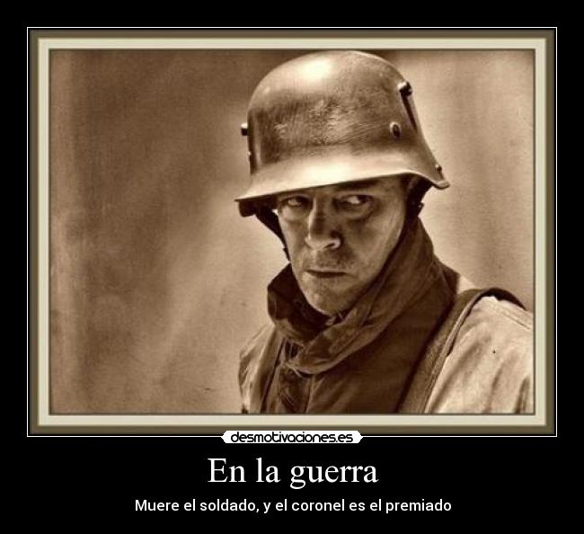 En la guerra -