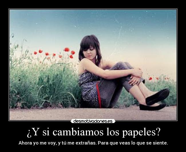¿Y si cambiamos los papeles? - 