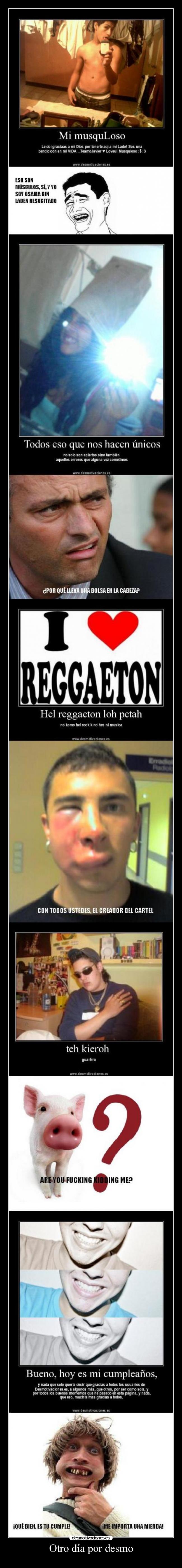 Otro día por desmo -