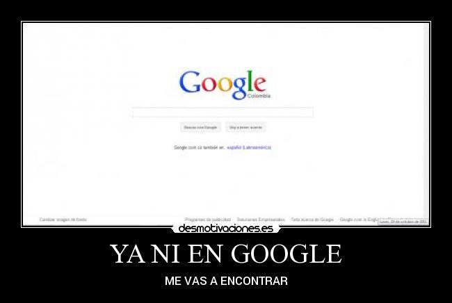 YA NI EN GOOGLE -