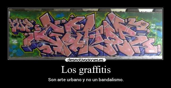 Los graffitis -
