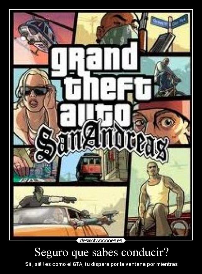 Seguro que sabes conducir? - 