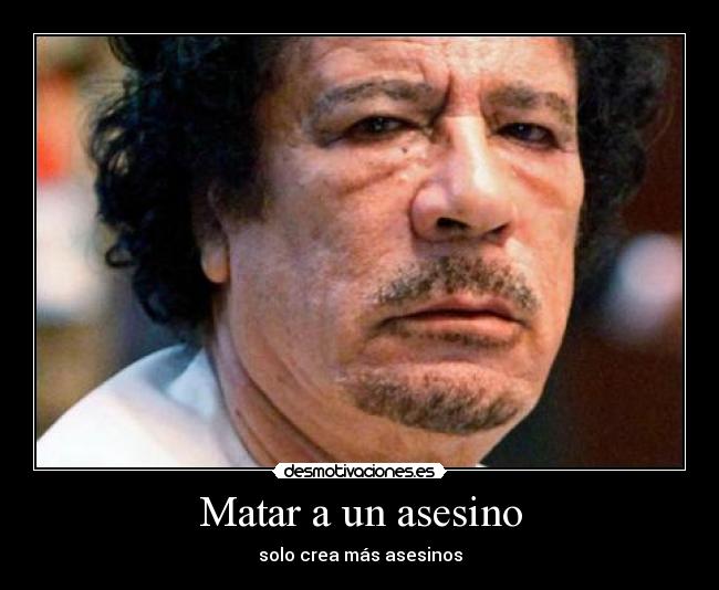 Matar a un asesino - 