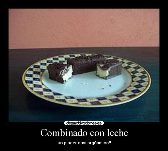 Combinado con leche - 