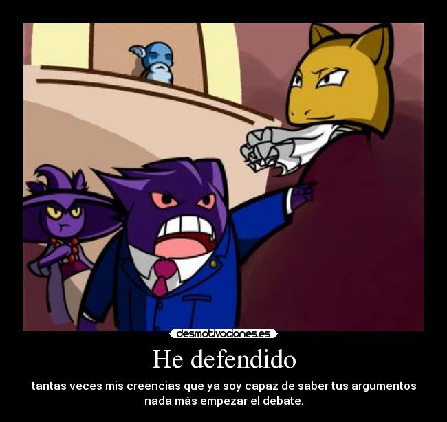 carteles ferdo gengar phoenix right honor spungo ginny24 desmotivaciones