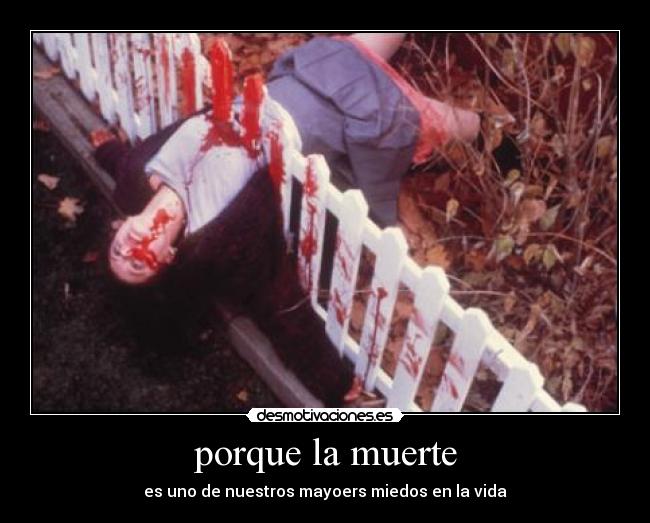 porque la muerte -