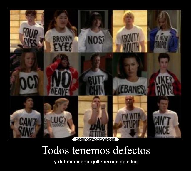 Todos tenemos defectos - 