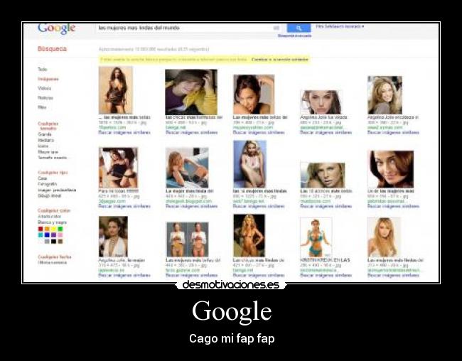 Google - Cago mi fap fap