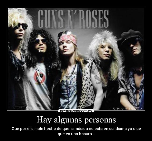 Hay algunas personas - 