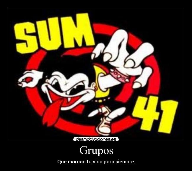 Grupos - Que marcan tu vida para siempre.