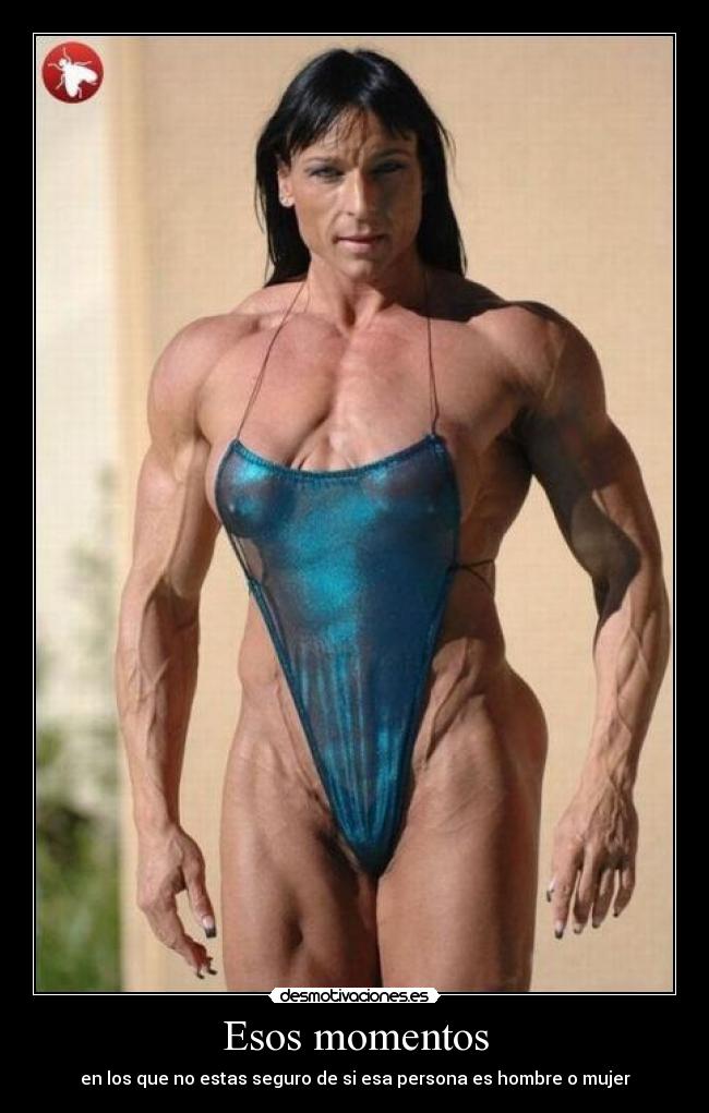 Esos momentos - en los que no estas seguro de si esa persona es hombre o mujer